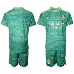 Camisola Real Madrid Guarda-redes Criança Equipamento Terceiro 2021-2022 Manga Curta